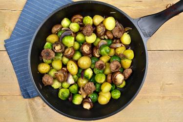 Ballenparade met spruitjes